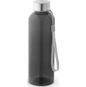 Láhev ENDERS M. Recyklovaného PET (100% rPET) láhev s lesklým průsvitným povrchem 600 ml - Černá, 600 ml