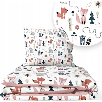 Povlečení POVLEČENÍ PRO DĚTI 120x160 50x70 VZORY 2-dílné