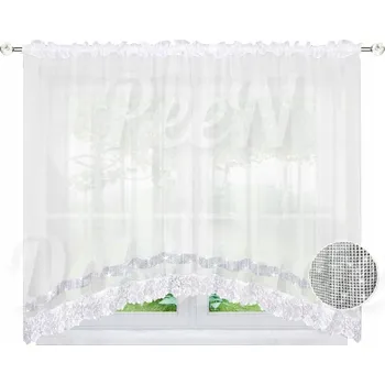 Záclona Klasická voálová záclona 400 cm x 165