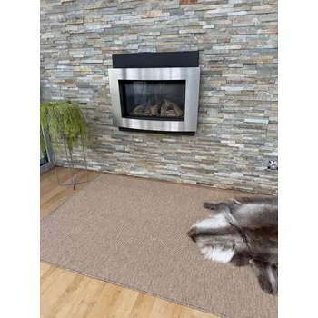 Koberec Kusový koberec Nature NEW přírodní - Kruh 120 cm průměr