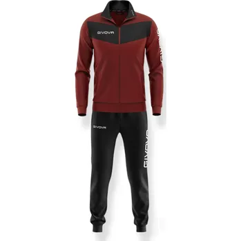 Souprava GIVOVA VISA, barva 0810 vínová - černá, velikost 5XL