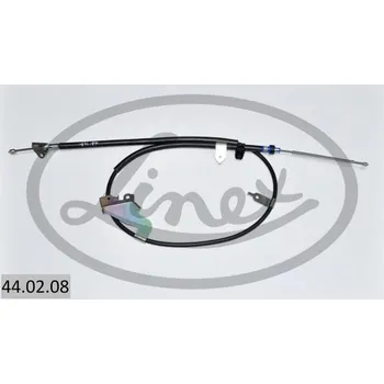 Lanko parkovací brzdy Tažné lanko, parkovací brzda LINEX 44.02.08
