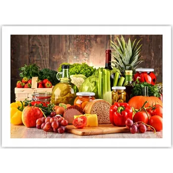 Obraz Plakát bez rámu do obývacího pokoje ložnice 70x50 gastronomie moderní módní obraz