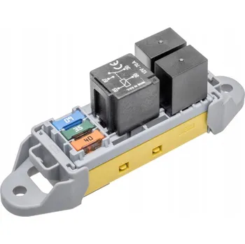 Relé Pojistková skříňka 3x Maxi Compact + 2x relé Micro + 1x relé Maxi