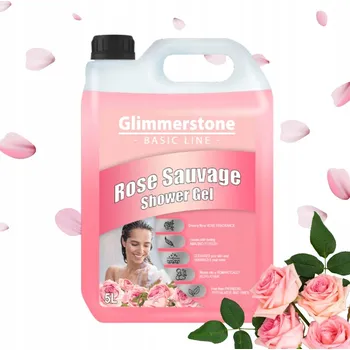 Koupelová kosmetika Sprchový gel Glimmerstone s vůní růží 5000 ml