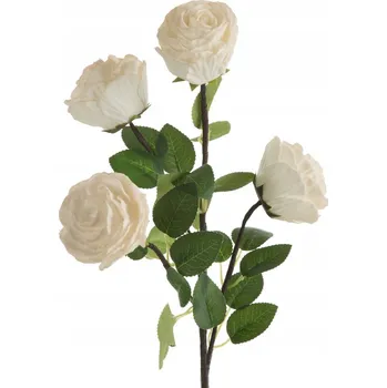 umělá květina Umělá květina dekorativní krémová 70 cm Eurofirany