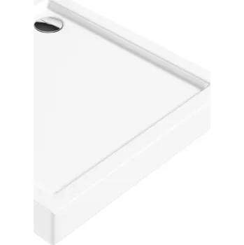 Sprchová vanička DEANTE - Jasmin bílá - Akrylátová sprchová vanička, čtvercová, 90 cm KGJ_041B