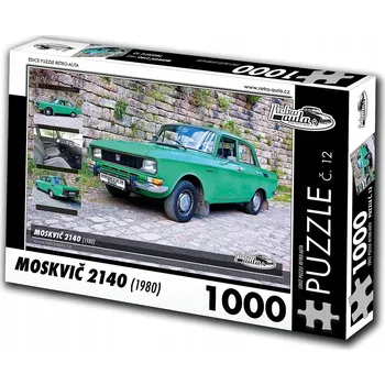Puzzle 1000 dílků Moskvich 2140 (1980)