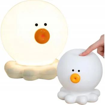 Lampička Noční Lampa DĚTSKÁ RGB LED CHOBOTNICE