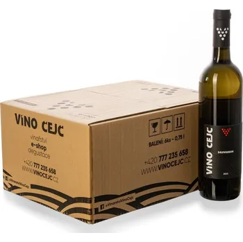 Arabský jazyk SAUVIGNON 2023 Víno Čejč (5ks + 1ks ZDARMA) 0,75L SAUV23 (5+1)