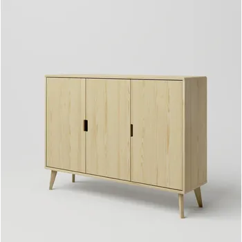 Komoda Nabytek-dreveny.cz Moderní dřevěná komoda DT SCANDIA 4 borovice masiv Barevné provedení: Přírodní lakovaná