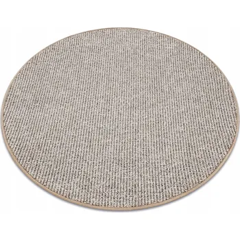 Koberec KOBEREC kulatý 100 PRIUS béžový smyčkový melír 12087