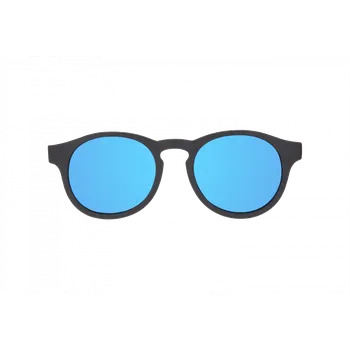 Sluneční brýle BABIATORS Polarized Keyhole Jet Black, polarizační zrcadlové sluneční brýle, černé, 6+ + dárek a doprava zdarma