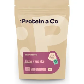 Sport Protein a Co Protein&Co. Keto proteinové palačinky 600 g Příchuť: natural