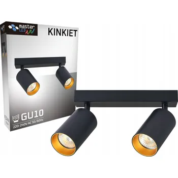 Nástěnné svítidlo Nástěnné svítidlo Masterled černé, žluté GU10 35 W