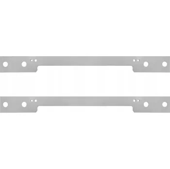 IP kamera Montážní plechy pro lištu Assa Abloy AC632, stříbrné