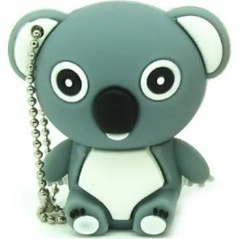 USB flash disk USB flash disk MAIDO koala šedá 128 GB USB 2.0 šedý
