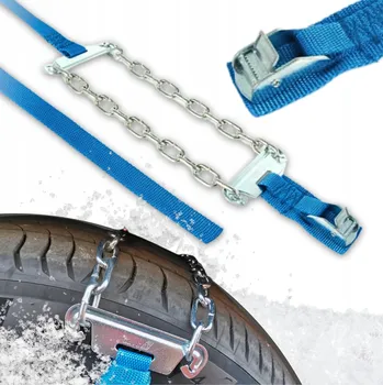 Sněhové řetězy Sněhové řetězy 90 KN Łańcuchy na koła samochodu