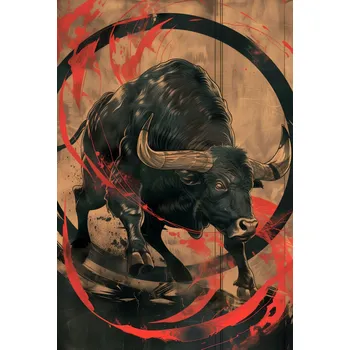 Plakát Plakát Býčí Nezlomnost bez rámu 61 x 90,5 cm