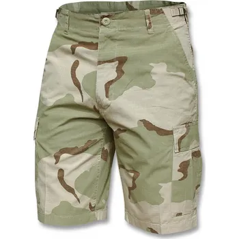 Pánské kraťasy MILTEC Bermudy US bavlněné předeprané RipStop Desert 3 Color Mil-Tec® Vyberte velikost: XL