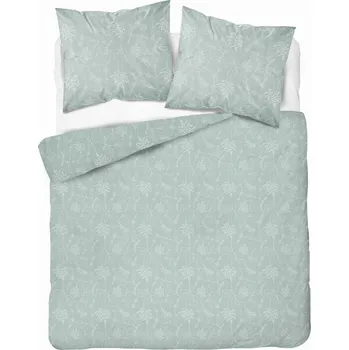 Povlečení Povlečení 220x200 Saténové Mikrovlákno Listy Mátová
