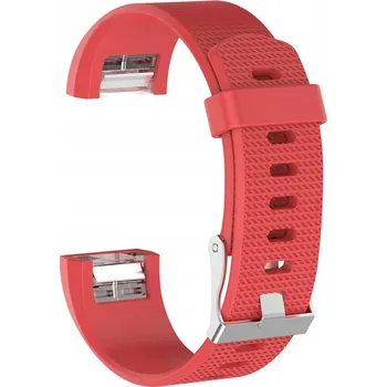 Řemínek na hodinky Silikonový řemínek pro FitBit CHARGE 2 / Červený / Velikost S
