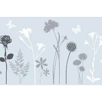 Tapeta Statická folie transparent, květiny, 216-0021, šíře 45cm, D-c-fix