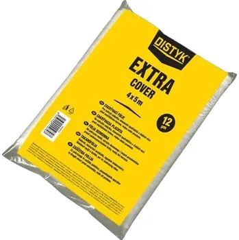 Zakrývací fólie na malování Fólie zakrývací DISTYK Extra 4x5m