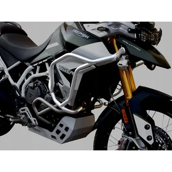Rám pro motocykl Padací rámy HEED TRIUMPH Tiger 900 GT / Rally (2020-2023) - horní, stříbrné