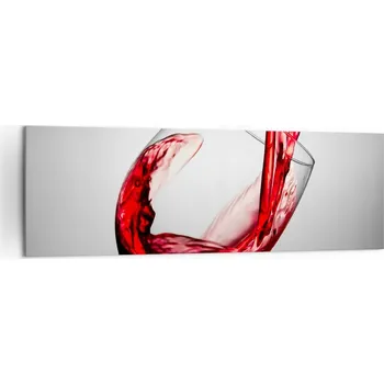 Obraz Velký obraz do obýváku 160x50 sklenice moderní na plátně obrazy