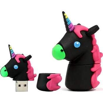 USB flash disk USB flash disc 64 GB JEDNOROŽEC PONY ČERNÝ