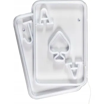 Lampička Lampa Karta Neon LED