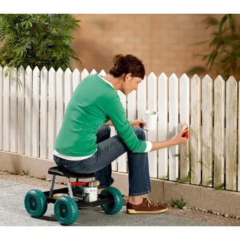 Zahradní nábytek Weltbild Pojízdné zahradní sedátko 626277