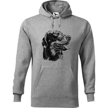 Dámská mikina Mikina - Beauceron Barva: Šedá (12), Velikost: XXL, Střih: Pánské