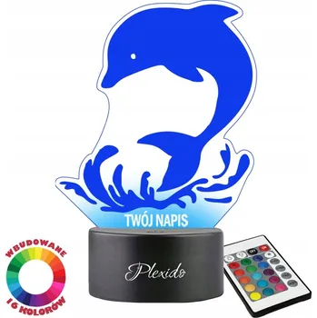 Lampička Plexido vícebarevná Noční lampa