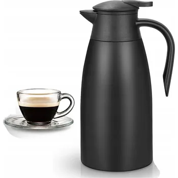 Termoska Termos na nápoje 2 l černý