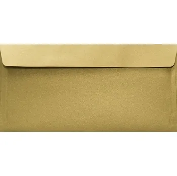 Obálka Obálky na poukazy, peníze, pozvánky DL elegantní perleťové zlaté 5 ks