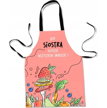 Kuchyňská zástěra Kuchyňská zástěra - dárek PRO sestru