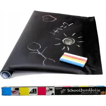 Obraz Samolepící křídová tabule pro děti na zeď, nástěnná podložka , 5 křída