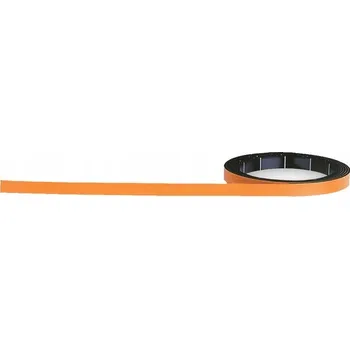 Lepicí páska Magnetoplan Magnetická páska 5 mm x 1 m oranžová