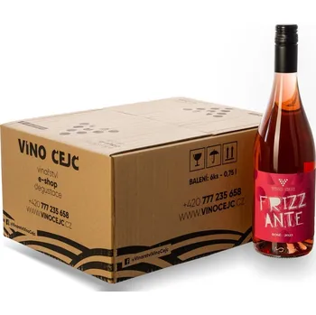 Arabský jazyk FRIZZANTE ROSE 2023 Víno Čejč (5ks + 1ks ZDARMA) 0,75L FR23 (5+1)