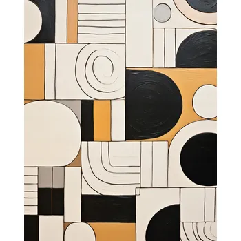 Plakát Plakát Koláž Kontrastů bez rámu 40 x 50 cm