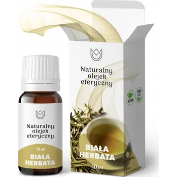 100% PŘÍRODNÍ ESENCIÁLNÍ OLEJ BIAŁA ČAJ KRÁSNÁ SVĚŽÍ LEHCE KVĚTINOVÁ VŮNĚ