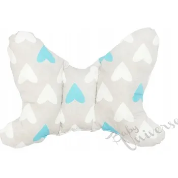 Polštář Protišokový Polštář BabyUniverse Butterfly, modrý