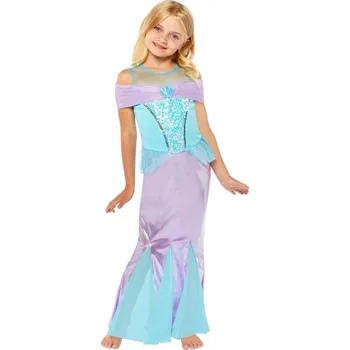 Karnevalový kostým Dětský kostým Mořská princezna Siréna Ariel, 8-10 let, 128-140 cm