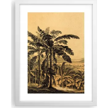 Obraz Obraz plakát v bílém rámu do obýváku 30x40 krajina plakáty na zeď