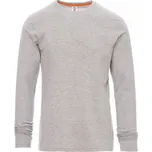 PayPer Tričko Payper PINETA MELANGE pánské světle šedý melír 4XL