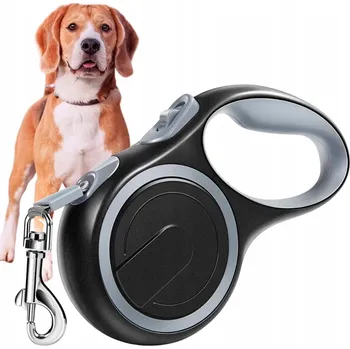 Vodítko pro psa AUTOMATICKÁ VODÍTKO PRO PSA REFLEXNÍ PÁSKA ODOLNÁ ZÁMEK 20 KG 5 M