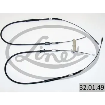 Lanko parkovací brzdy Tažné lanko, parkovací brzda LINEX 32.01.49