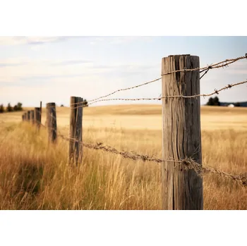 Plakát Plakát Plot na Poli bez rámu 42 x 29,7 cm